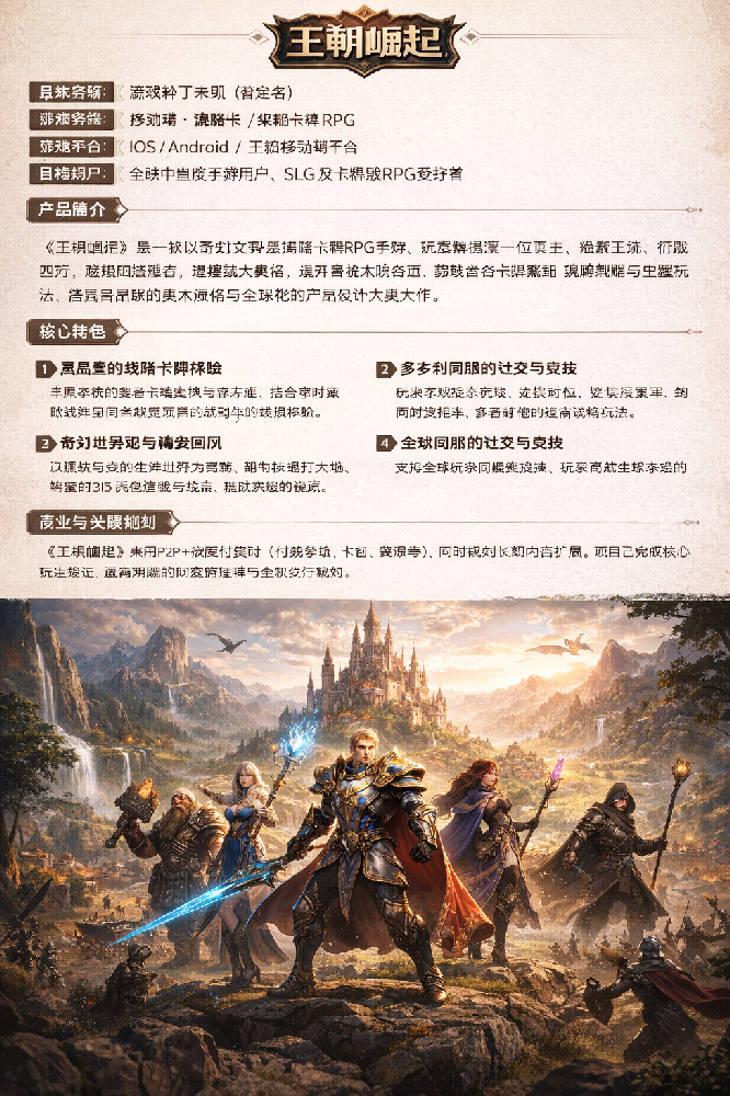 天美3王朝崛起手游